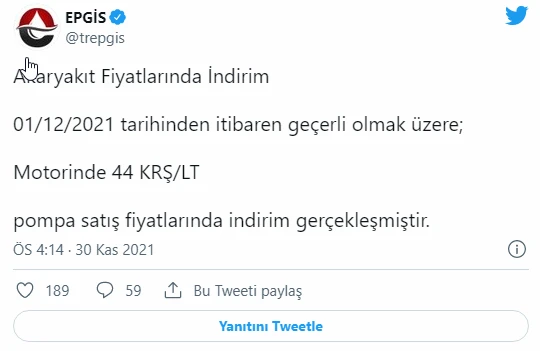 Son dakika! EPGİS duyurdu: Motorine indirim geldi